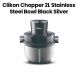 Clikon Chopper with 2.0L Stainless Steel Bowl 350W – Black/Silver | CK2669