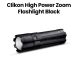 Clikon High Power Zoom In/Out Flashlight 8600mAh – Black | CK8032
