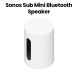Sonos Sub Mini Portable Bluetooth Speaker – White | SUBM1UK1WHT