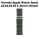 Hermès Apple Watch Band 46mm for 42/44/45 & 49mm Cases – Vert Mangrove Single Tour