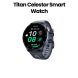 Titan Celestor Smart Watch 1.43″ AMOLED Opto-Mechanical Crown Built-In GPS – Blue | 90206AP02