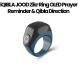 iQIBLA JOOD Zikr Ring OLED Prayer Reminder & Qibla Direction with Charging Case – Blue | J01 ZIKR RING JOOD BLU