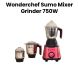 Wonderchef Sumo Mixer Grinder 4-Jar 750W – Rust/Black | 63155125