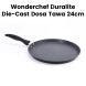 Wonderchef 24cm Duralite Die-Cast Dosa Tawa - Black | 63154855
