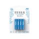 Tesla Zinc Carbon AAA Blue+ Batteries R3 – 4 Pack Reliable Power for Remote Controls, Clocks & Toys | 8594183392196