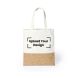 Personalized Eco-Neutral Recycled Cotton & Cork Shopping Bag – 145 GSM Sustainable Tote with Natural Cork Finish – Natural | BPEN 2179