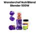 Wonderchef NutriBlend 3-Jar Personal Blender 500W – Purple | 63152295
