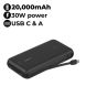 Belkin Power Bank 20000 mAh with Integrated Cable | Black | BPB024HQBK