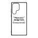 Samsung 25 Ultra Black Case with Your Design – Personalized Printing